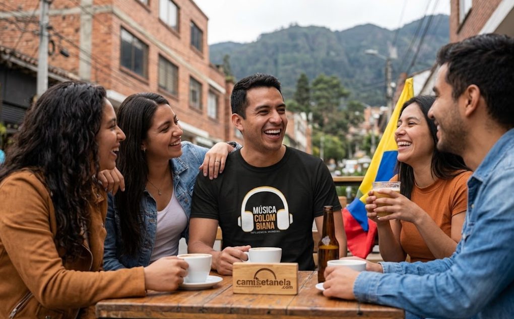 Celebra el sonido colombiano con el Unisex classic tee